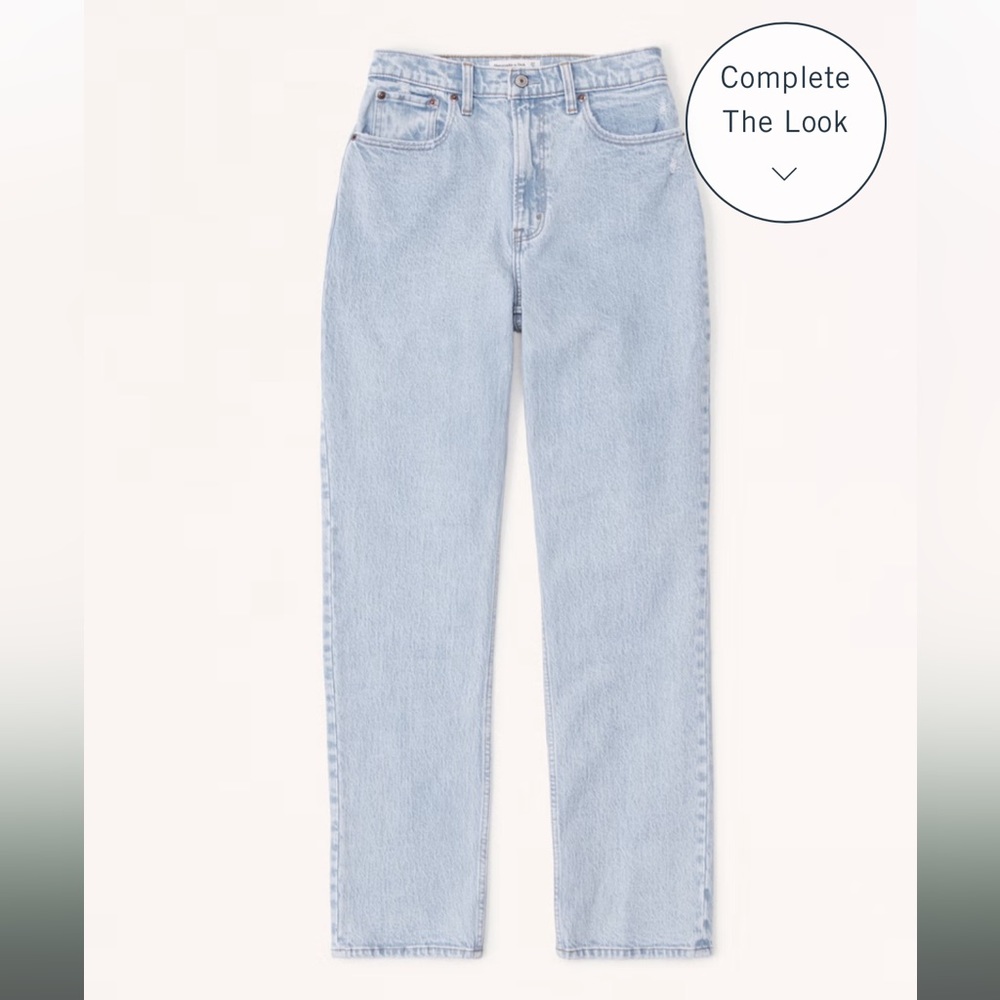 Curve Love Ultra High Rise 90s Straight Jean